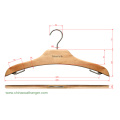 Waterbase Printed White Garment Hangers Wooden